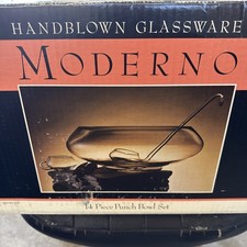 Vintage MCM Moderno Hand Blown