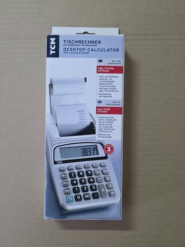 Calcolatrice tavolo stampa - calcolatrice,