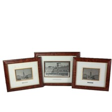 3x LITOGRAFIA ARGENTO PIAZZA