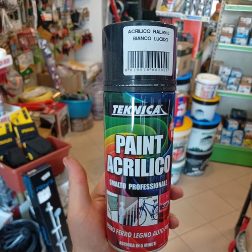 Smalto spray acrilico - spray, bianco