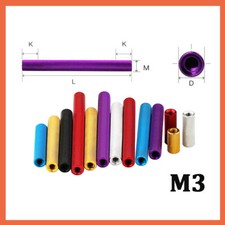 Manicotto filettato M3 in lega