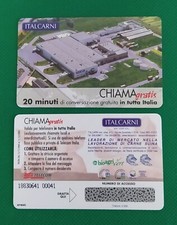 Scheda telefonica nuova tipo