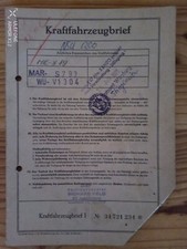 ⭐NSU 1200⭐Lettera di