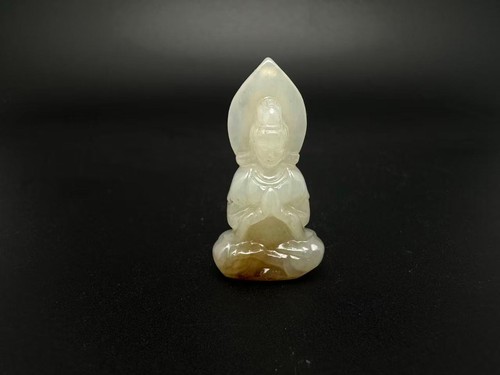 Statua buddha giada antica - statua,