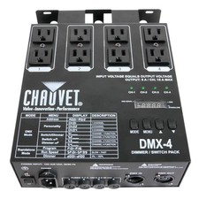 CHAUVET DJ DMX-4 Confezione