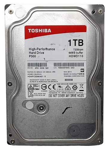 Toshiba p300 7200 - rpm, mb