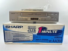 Sharp VHS VCR VC AA350 HQ 4
