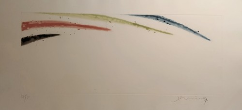 Chin hsiao acquatinta 35x75 - acquatinta, cm.35x75