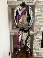 Tuta in pelle moto divisibile Dainese donna