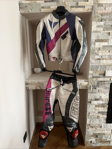 Tuta pelle moto divisibile - in,