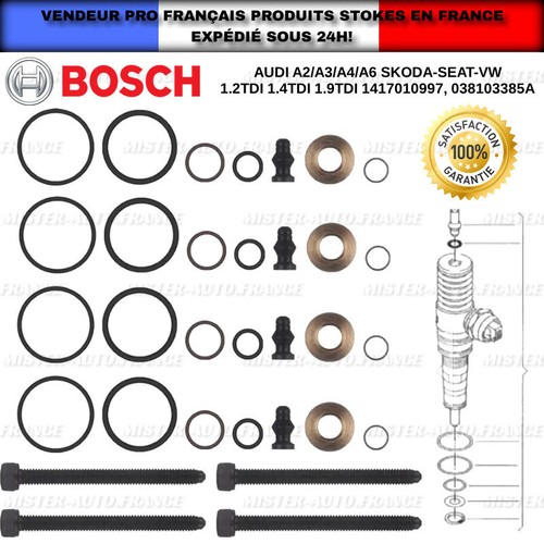 Kit joint injecteur bosch - x4,