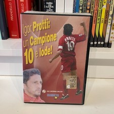 Dvd nuovo Igor Protti un campione 10 e lode eventi dello sport livorno calcio