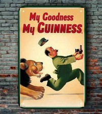 My Goodness My Guinness Insegna metallo stile pubblicità vintage arredamento bar
