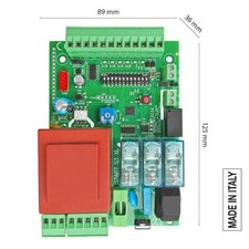 CENTRALE SCHEDA COMANDO PER SCORREVOLE  BASCULANTE GARAGE 230V