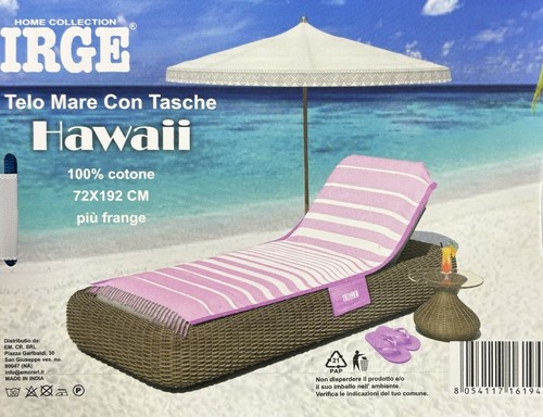 Telo mare con tasche - telo,