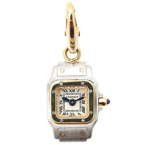 Ciondolo charm cartier santos - ciondolo,