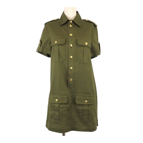 Celine abito camicia militare - abito,
