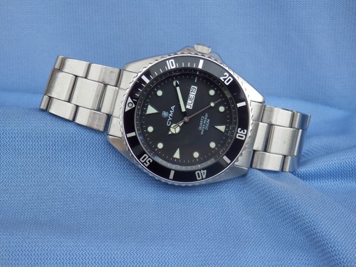 Cyma quartz diver - diver, 9111