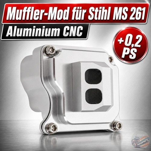 Silenziatore cnc alluminio - silenziatore,