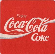 COCA-COLA SOTTOBICCHIERE