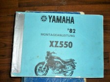 Yamaha 1982 manuale montaggio