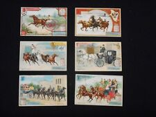 ***LIEBIG SERIE 538 SANG. - 539 UNIF.*** TIRI A CAVALLI - ITA 1897