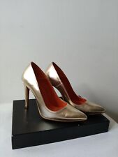 Scarpe Donna decoltè a punta con tacco 10 a spillo 