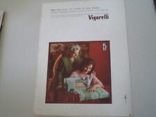 advertising Pubblicità 1963 MACCHINA PER CUCIRE VIGORELLI