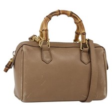 Gucci Mini Borsa Boston Bambù