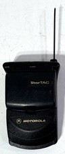 Vintage motorola black startac - motorola,