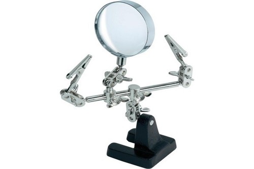 Terza mano con clip lente - mano,