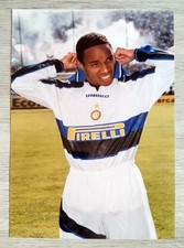 Foto promo Ince Paul 2 Inter 1996/97 Bartoletti cm 15 x 23 calcio