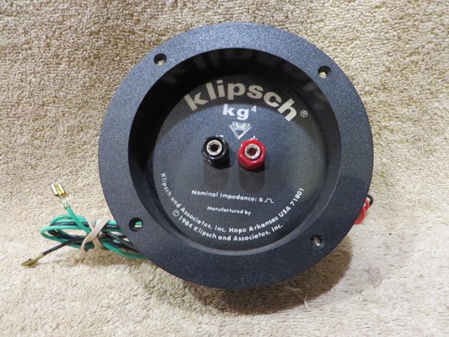 Klipsch kg4 crossover - klipsch, 1984