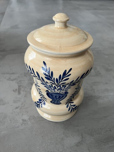 Vaso ceramica con - in, coperchio