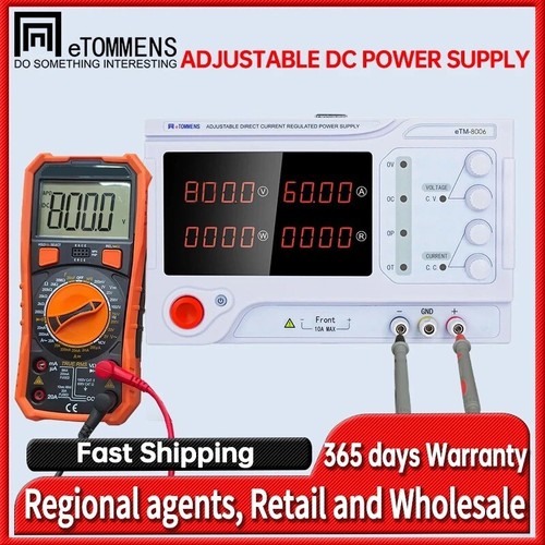 Alimentatore regolato 800v - alimentatore, 6a