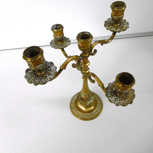 Antico lampadario bronzo - lampadario,