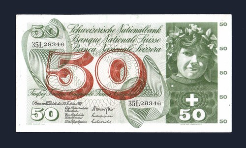 Svizzera 50 franchi - 50,