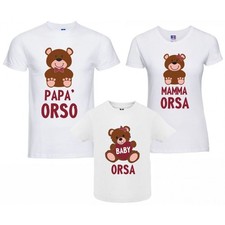 Tris Magliette Famiglia papà