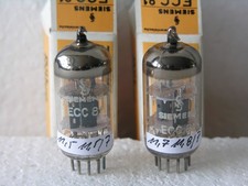 Tubo ECC81 Siemens Monaco ≠ Coppia Röhre