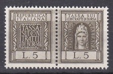ITALIA 1957 - Marca da bollo