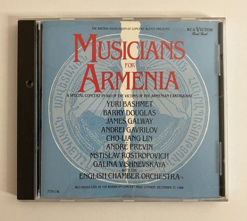 Musicians for armenia - armenia, various