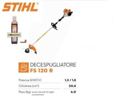 Decespugliatore stihl 120 r - decespugliatore,