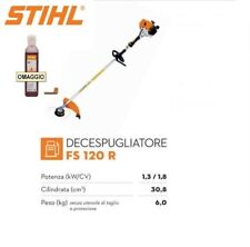 Decespugliatore STIHL FS 120 R  Motore 2 MIX cc 30,8 (OMAGGIO olio STIHL 100ml) 