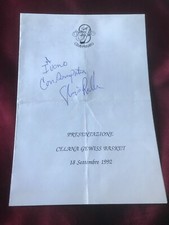 Autografo ELVIS ROLLE-Bahamas-Bozza NBA 1981-LA Lakers-Ex-Virtus Roma-DI PERSONA!