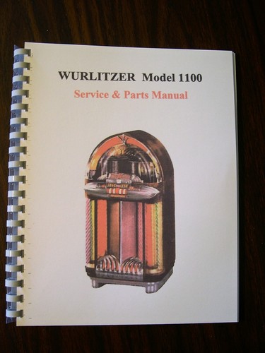 Wurlitzer 1100 jukebox manuale - 1100,
