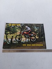 brochure depliant originale Beta 125 250 350 CR cross