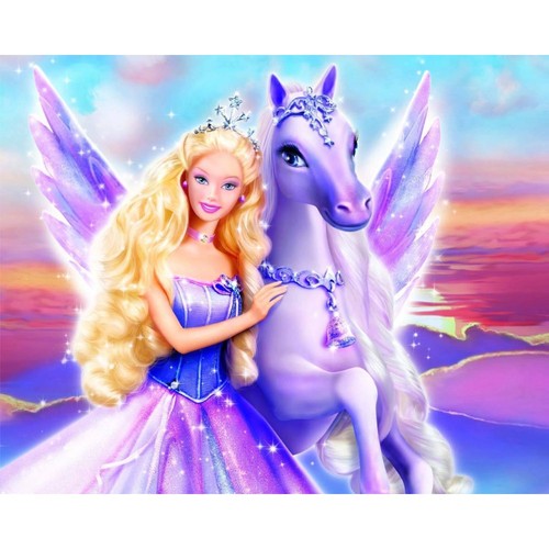 Cialda ostia barbie - barbie, bambina