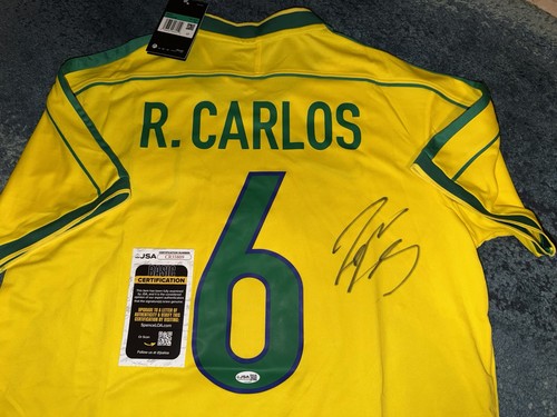 Maglia roberto carlos firmata - carlos,