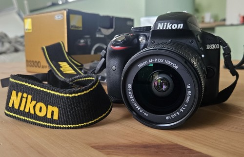 Nikon d3300 reflex nera con - d3300,