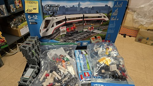 Lego city 60051 - city, train